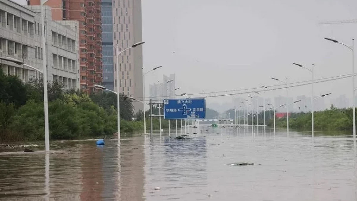 चीनको जिलिनमा भीषण वर्षा, एकको मृत्यु, चार बेपत्ता